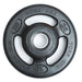 York 300lb Iso-Grip Rubber-Encased Steel Olympic Plate Set 25 lb Weight Plate