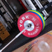 York Barbell Competition Barbell Bumper Plates used in Heavy Lifting