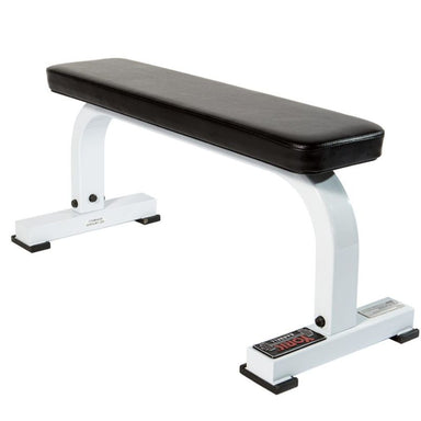 York Barbell STS Flat Bench White