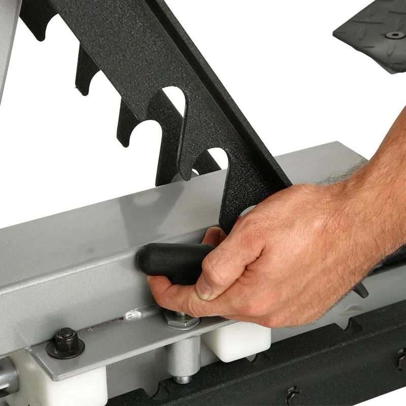 York Barbell STS Multi-Function Bench Passive Lock Feature