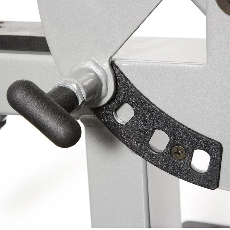 York Barbell STS Multi-Function Bench back and seat adjustment