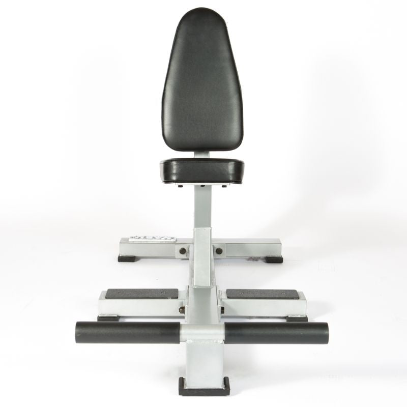 York Barbell STS Multi-Purpose Bench White Front View