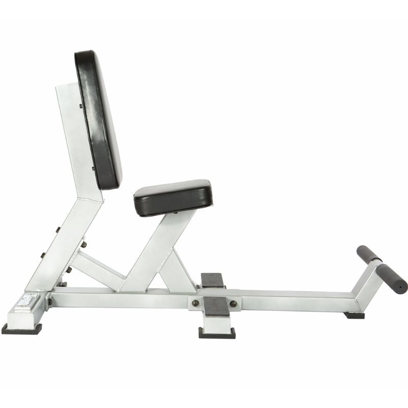 York Barbell STS Multi-Purpose Bench White Side View