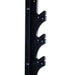 York Barbell Wall Mounted Horizontal Bar Holder - 69146 Angled View