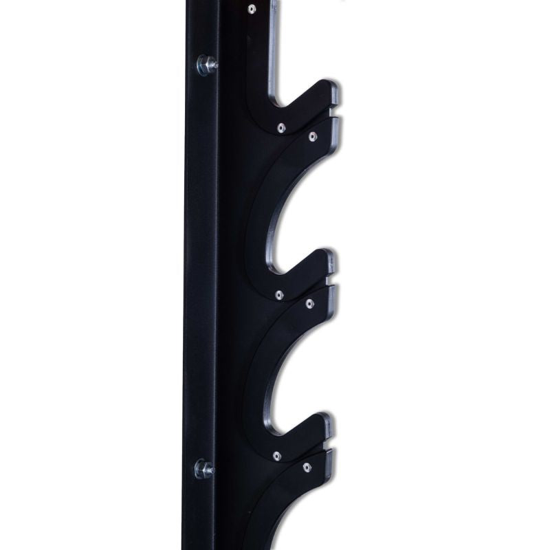 York Barbell Wall Mounted Horizontal Bar Holder - 69146 Angled View
