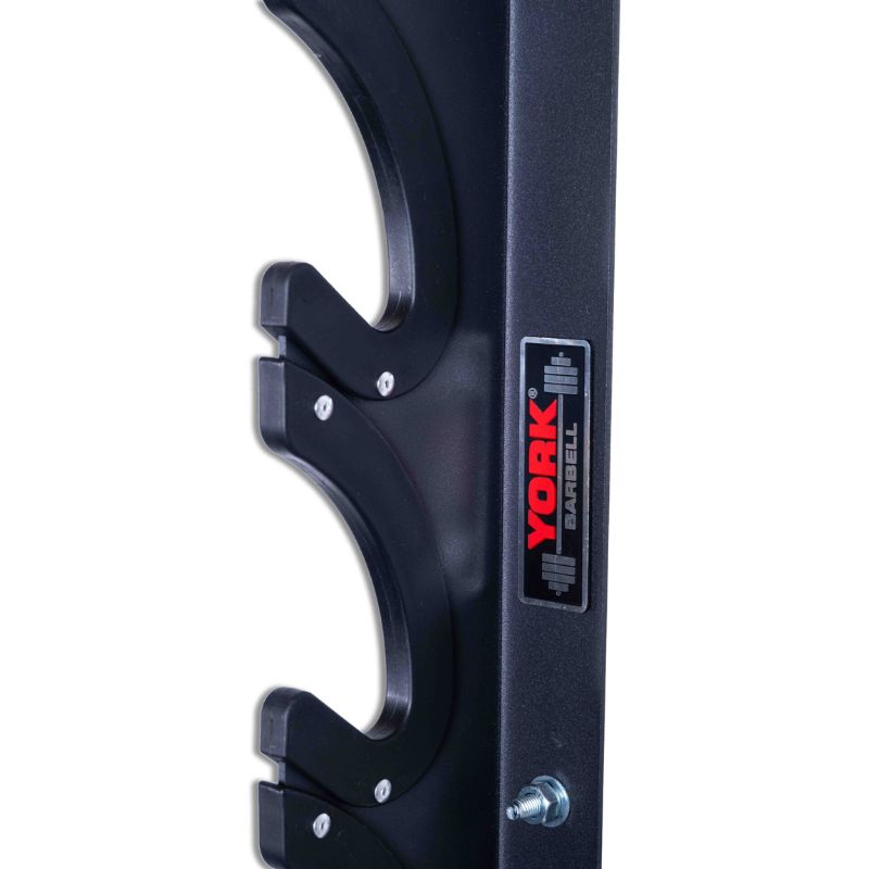 York Barbell Wall Mounted Horizontal Bar Holder - 69146 Close up details