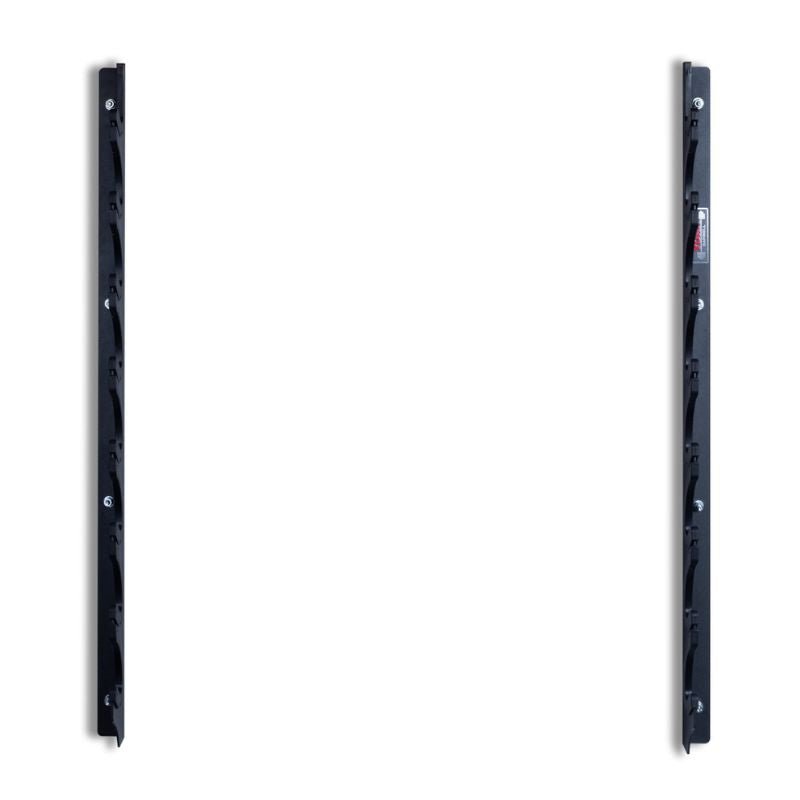York Barbell Wall Mounted Horizontal Bar Holder - 69146 Front View on a white background
