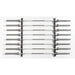 York Barbell Wall Mounted Horizontal Bar Holder - 69146 with Bars