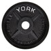 York Legacy Cast Iron Precision Milled Olympic Plate Set - 300 lb _ 29037 25 lb olympic plate