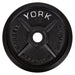 York Legacy Cast Iron Precision Milled Olympic Plate Set - 300 lb _ 29037 35 lb olympic plate