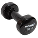 York Multi-Color Vinyl Fitbell 10 lb dumbbells