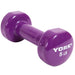 York Multi-Color Vinyl Fitbell 5 lb dumbbells