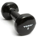 York Multi-Color Vinyl Fitbell 9 lb dumbbells