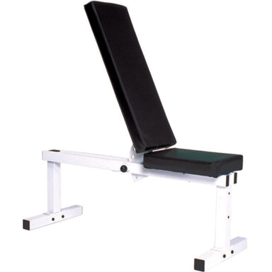 York Pro Series 205 FI White Flat Adjustable Incline Bench Press - 4223 Main Display