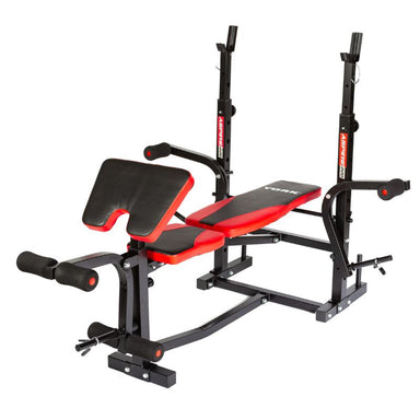 York ASPIRE 220 Folding Multi Purpose Bench _ 43220 with Preacher Curl Pad
