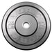 York Black Rubber Bumper Plate Set with Bar 25 lb Bumper Plates