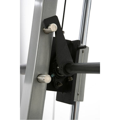 York STS Counter-Balanced Smith Machine Silver Details
