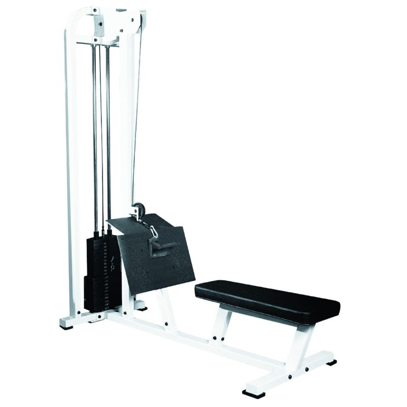 York STS Low Seated Row Machine White