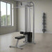 York ST Lat Pulldown ST Tricep Station Silver