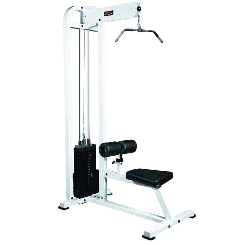 York ST Lat Pulldown ST Tricep Station White