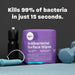 Zogics Antibacterial Disinfecting Wipes - Kills 99% of bacteria