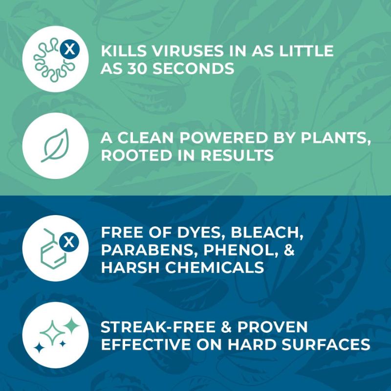 Zogics Biodegradable Disinfectant Wipes Features