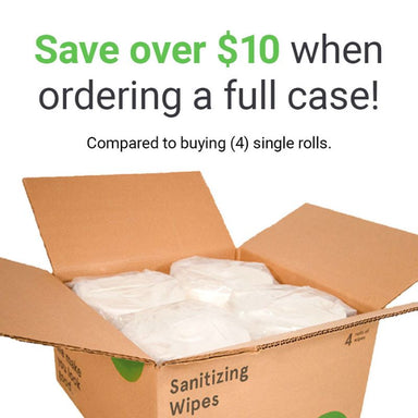 Zogics Hand & Surface Sanitizing Wipes Buy More, Save More