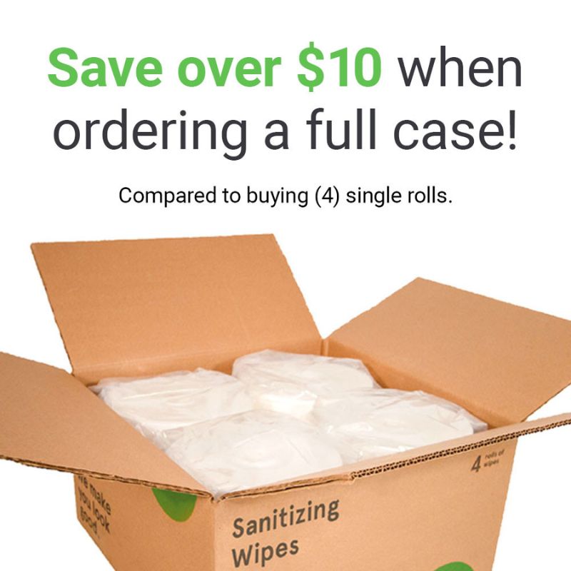 Zogics Hand & Surface Sanitizing Wipes Buy More, Save More