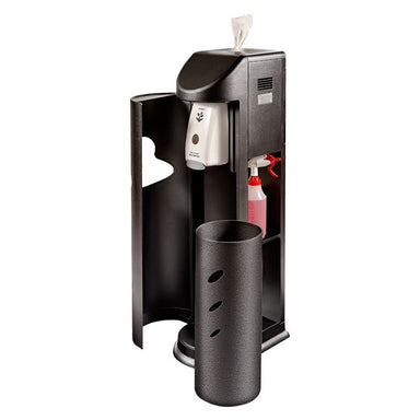 Zogics The Cleaning Station Wipes Dispenser + Hand Sanitizing Station Black Set