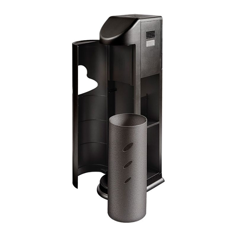 Zogics The Cleaning Station Wipes Dispenser + Hand Sanitizing Station Black without dispenser