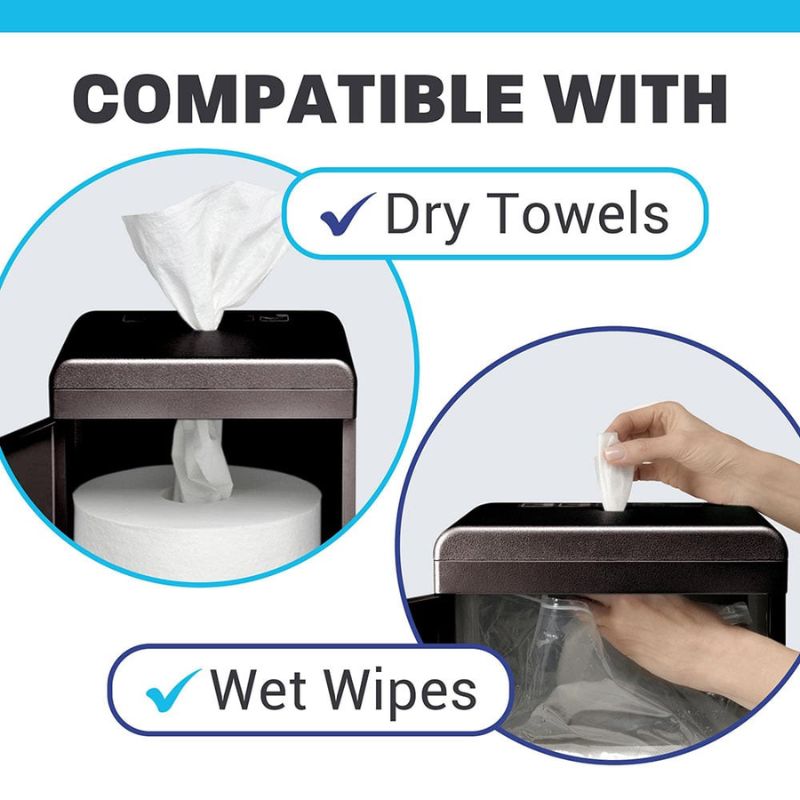 Zogics The Cleaning Station Wipes Dispenser + Hand Sanitizing Station Compatible with