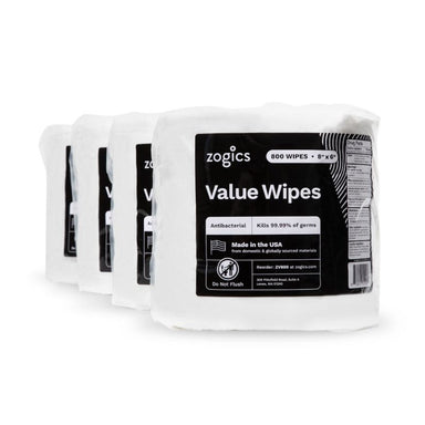 Zogics Value Wipes Main Display