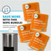 Zogics Wellness Center Wipes (4 rolls_case)  Save more with this bundle
