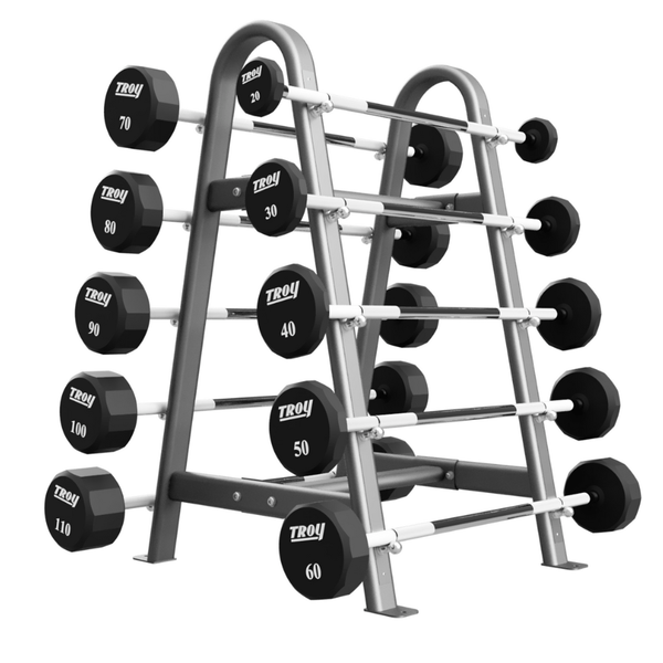 Barbell set best sale and rack