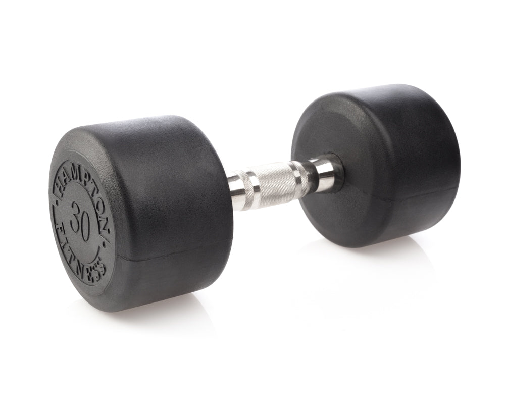 Hampton Fitness DPU DURA-PRO Urethane Round Dumbbell