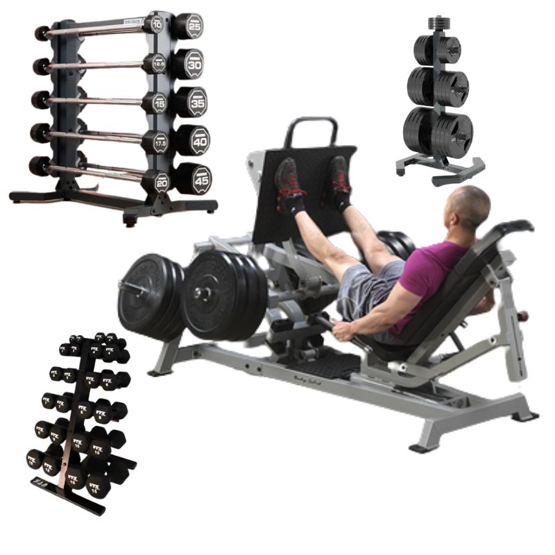 Body Solid LVLP Pro Clubline Leverage Leg Press