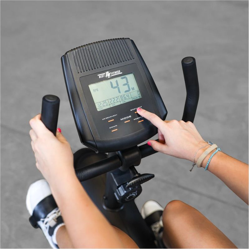 ss Recumbent Exercise Bike - BFRB1B  LCD Controls