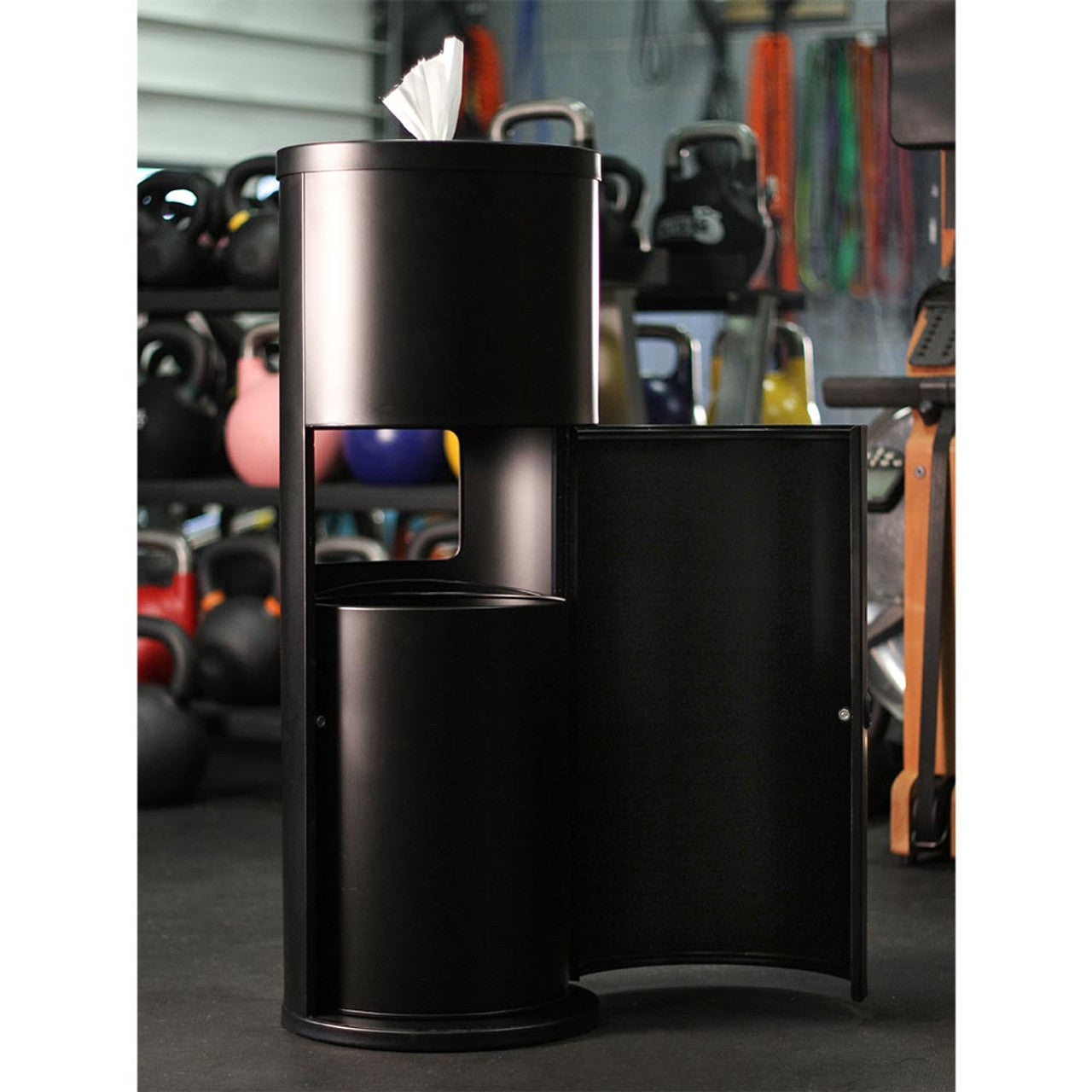 Zogics Disinfectant Wipes Dispenser, Powder Coated Floor Dispenser