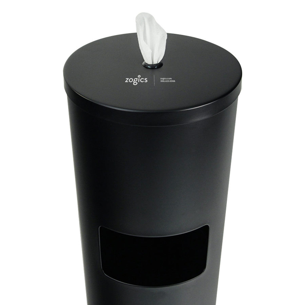 Zogics Disinfectant Wipes Dispenser, Powder Coated Floor Dispenser
