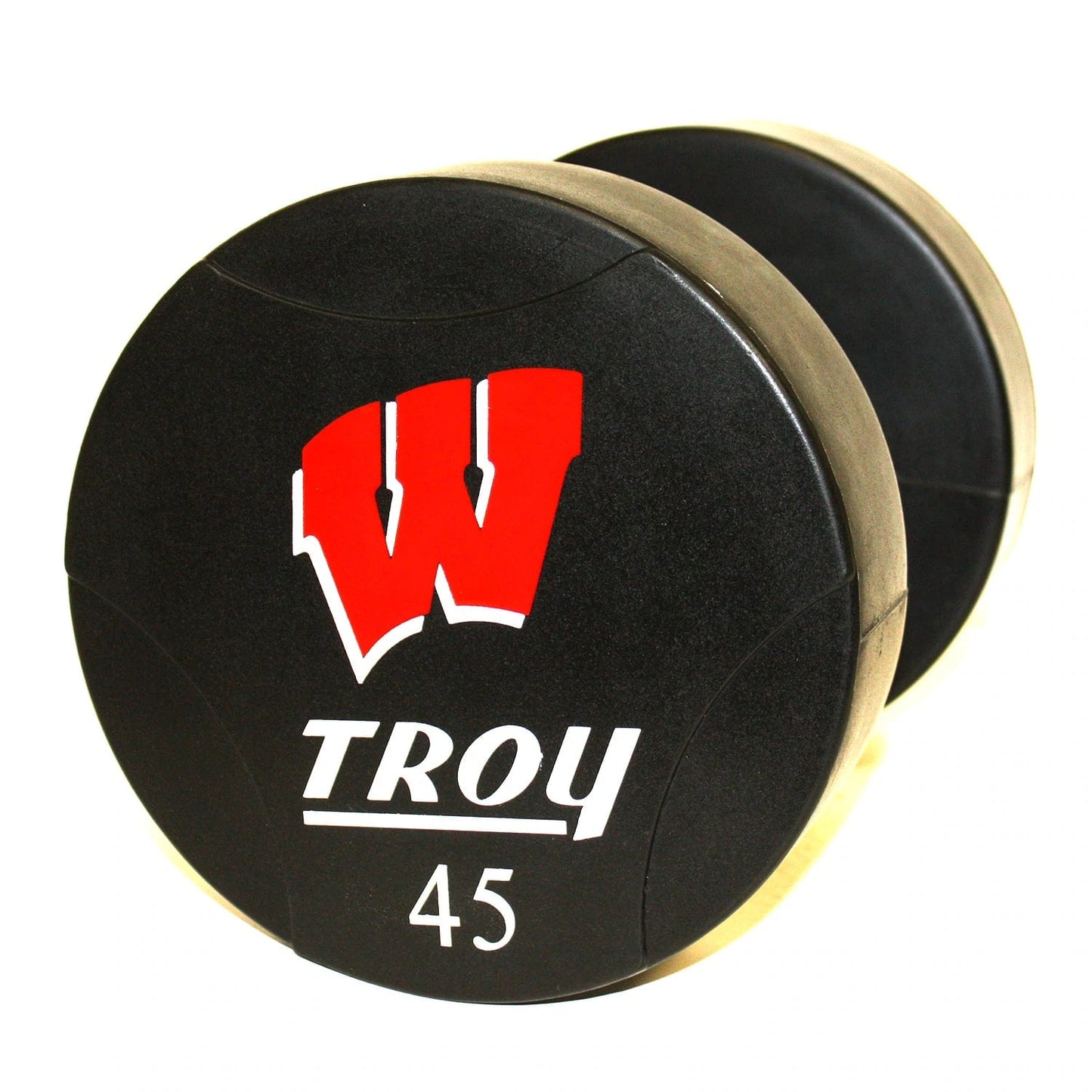Troy Urethane Logo T-Clog Dumbbell Set 80-100 lbs (5 lb Increments) - TSD-080-100UTL