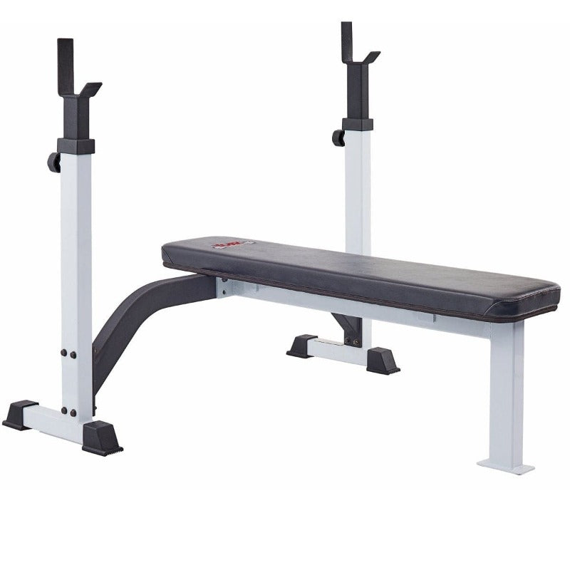 YORK FTS Olympic Fixed Flat Bench w/ Uprights 48006