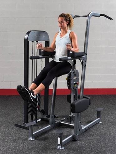 Body Solid Pro-Select Weight Assisted Chin-Dip Machine | FCD-STK