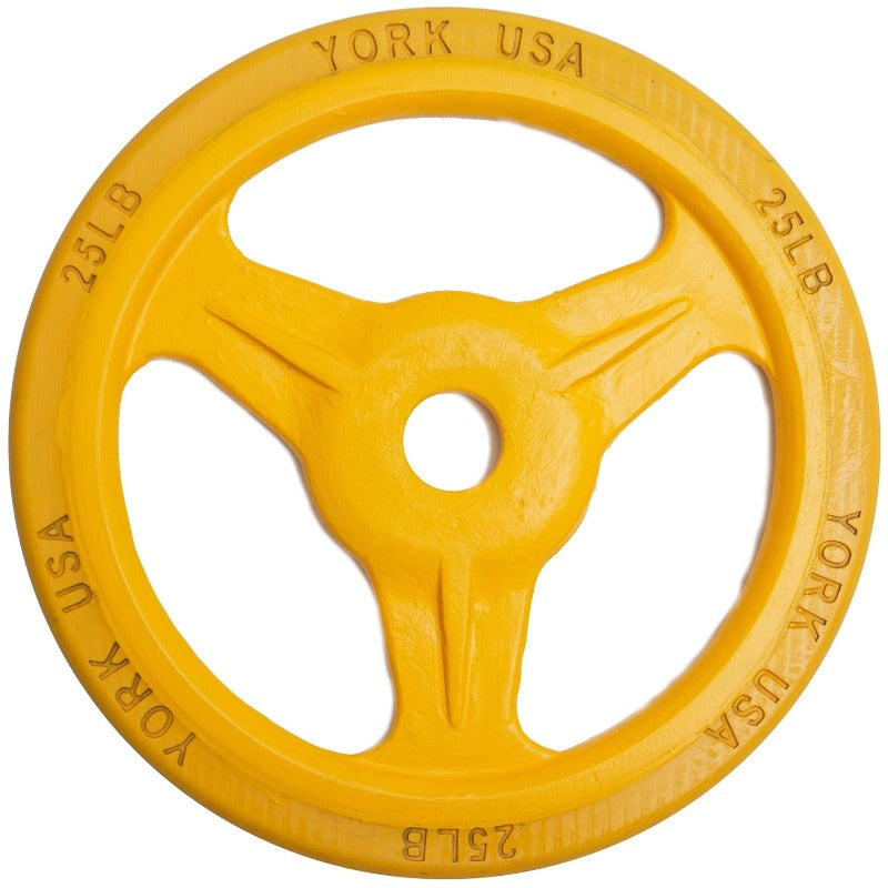 York Milled Cast Iron Olympic Plate - 2.5 lb.