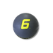 Troy Premium Rubber Medicine Ball | GMB-G2 6lb
