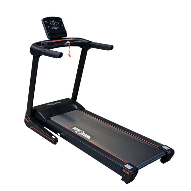 White folding treadmill 2025