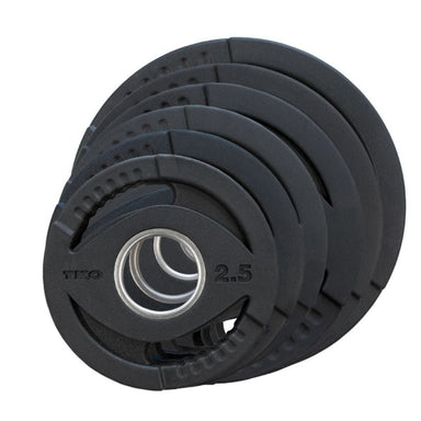 TKO 445Lb Olympic Rubber Plate Set | 803OR-445
