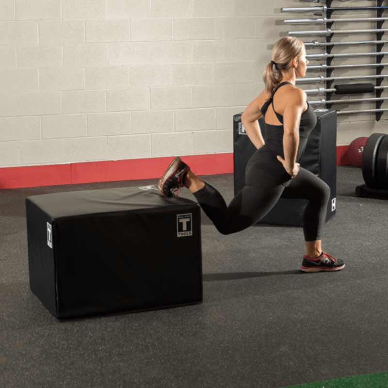 Body Solid 3 Way Soft Plyo Box, 20", 24", 30" | BSTSPBOX - Sample Exercise 21