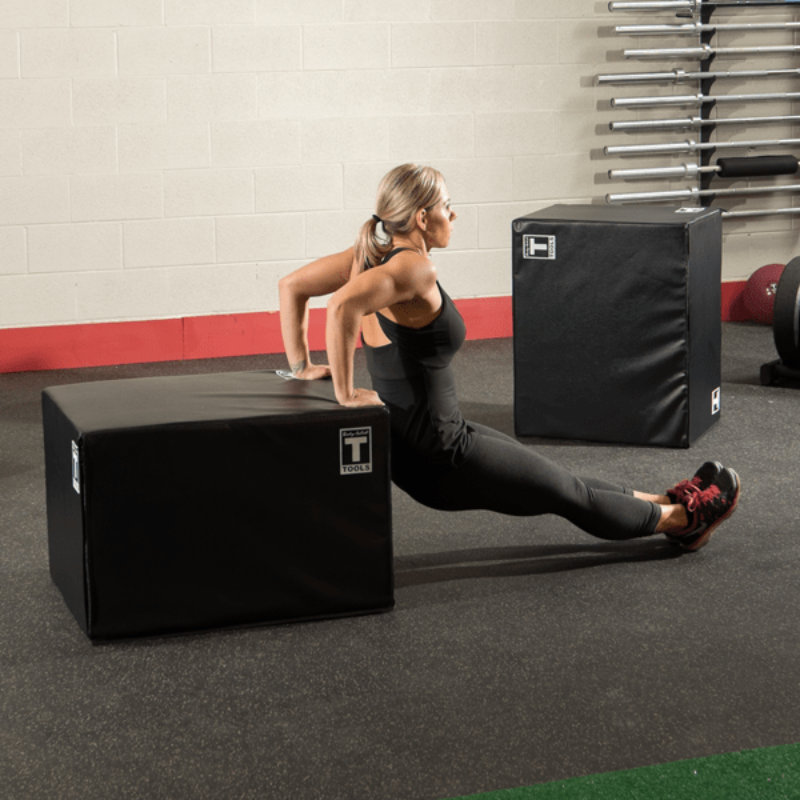 Body Solid 3 Way Soft Plyo Box, 20", 24", 30" | BSTSPBOX - Sample Exercise 22