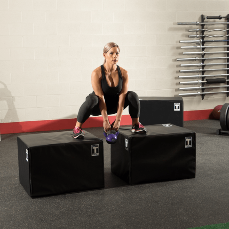 Body Solid 3 Way Soft Plyo Box, 20", 24", 30" | BSTSPBOX - Sample Exercise 7