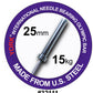 YORK Women’s Needle Bearing Olympic Training Weight Bar, 25 mm - 32111